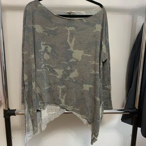 Camo long sleeve shirt